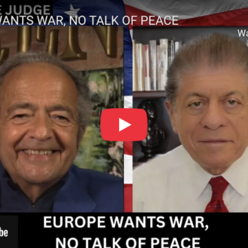 EUROPE WANTS WAR, NO TALK OF PEACE